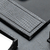 Black Croco Desk Blotter