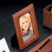 Tan Leather Picture Frame